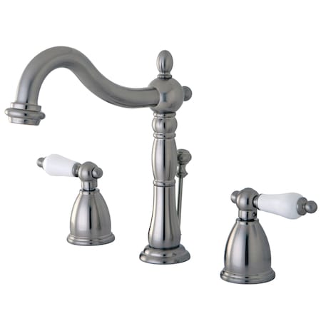 8 Widespread Bathroom Faucet, Brushed Nickel